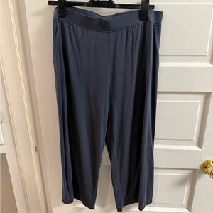 BOODY Charcoal Gray Wide Leg Lounge Pants
